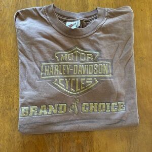 Harley Davidson Brown T-Shirt